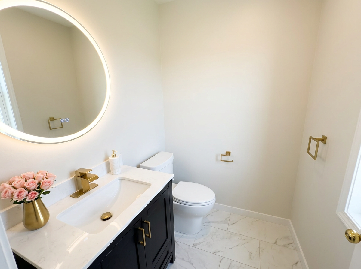 Sparkle North Bathroom cleaning result